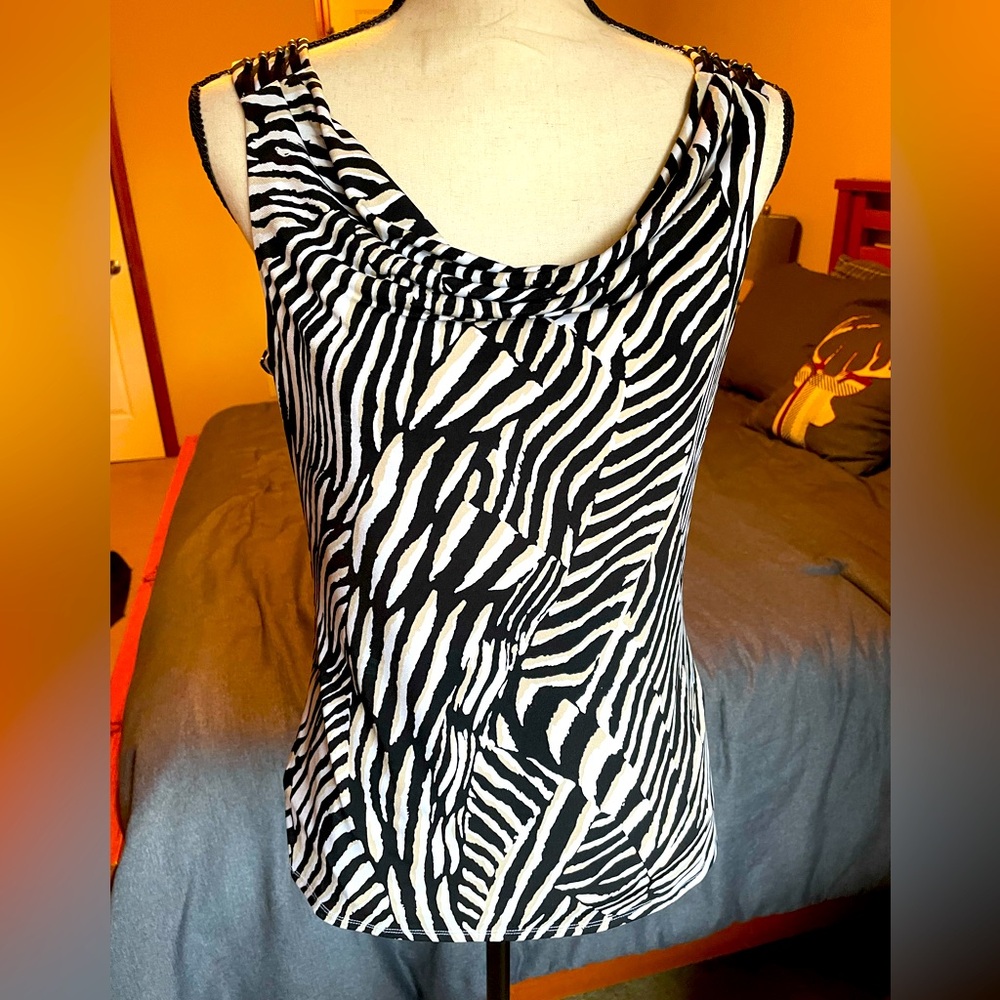 White House Black Market sleeveless blouse